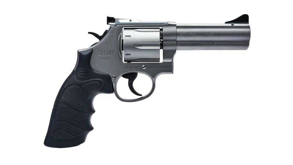 Sarsılmaz SR 38 "4inch" Stainless Steel Mat revolver, Sancak Poligon envanter görseli